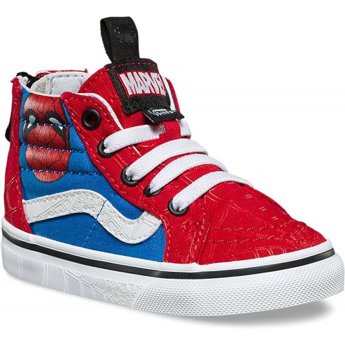 반스 Vans Kids X Marvel SK8-Hi Zip Skate Shoes