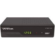 Vantage VT 92 T HD receiver, digital DVB T2 receiver for HDTV for receiving all free DVB T programmes (HD + SD quality) HEVC, USB, HDMI, SCART, coaxial audio output, media player,