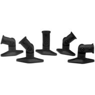 Vantage Point SATS05B Satellite Speaker Mounts for Home Theater Systems - Black (5-Pack)