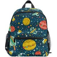 Vantaso Kids Backpack Bag Planets Spaceships Stars for Children Girls Boys