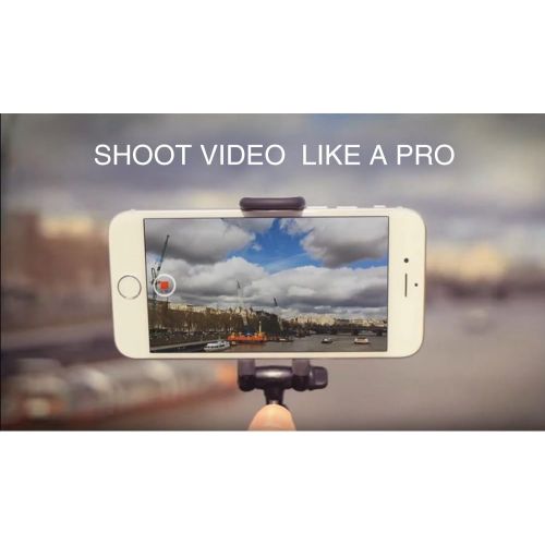  Vantec for Smartphones and Action Camera Smoovie Pocket Video Stabilizer, Black (PVS-100)