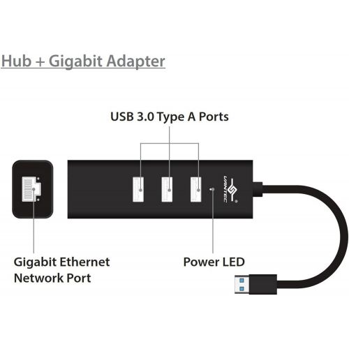  Vantec NBA-200U USB External 7.1 Channel Audio Adapter (Black)
