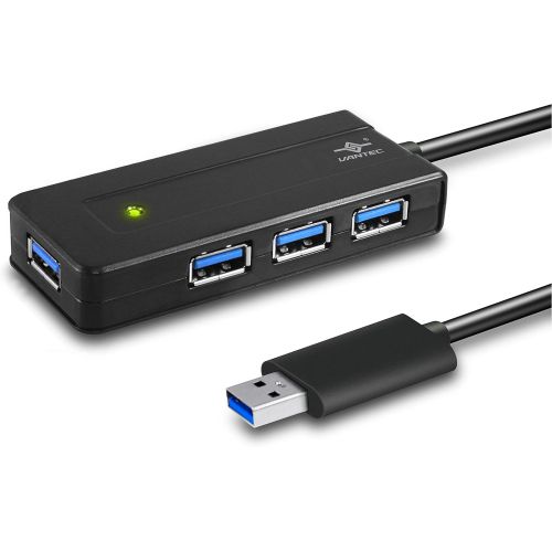  Vantec Aluminum 10-Port USB 3.0 Hub with Power Adapter (UGT-AH100U3)