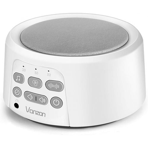  [아마존베스트]Vanzon White Noise Machine - Sound Machine with Baby For Sleeping & Relaxation, 36 Soothing High...