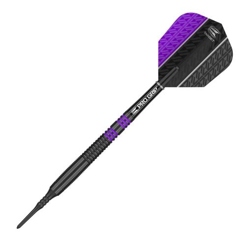  Target Darts Vapor 8 Black 80% Soft Tip Darts