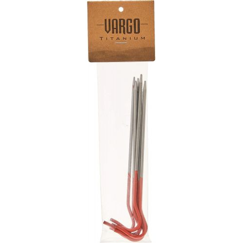  Vargo Ti Shepherds Hook Stake Orange