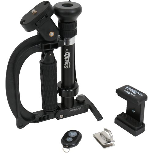  VariZoom Varizoom StealthyGo-BLK Multimode Support for GoPro and Small Cameras (Black)