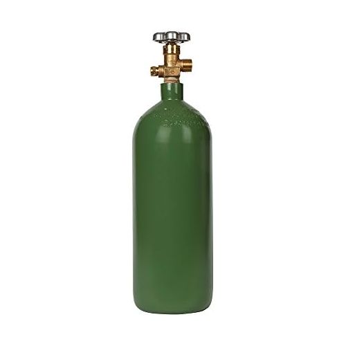  Varies New 40 cu ft Steel Oxygen Cylinder with CGA540 Valve