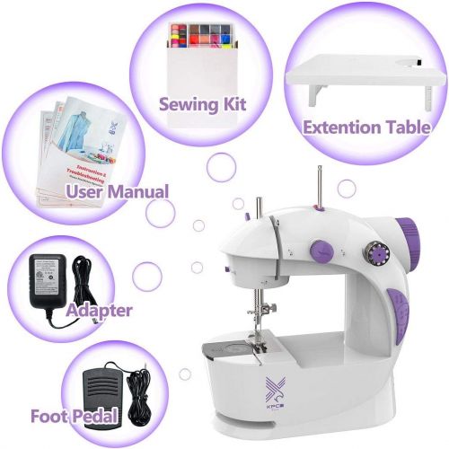  Varmax Mini Sewing Machine with Extension Table