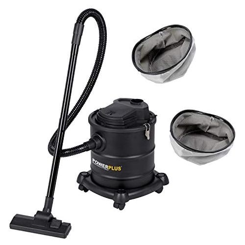 바로 POWER plus Kaminsauger Aschesauger 1200W Staubgsauger Feinfilterbeutel + 2X Ersatzfilter