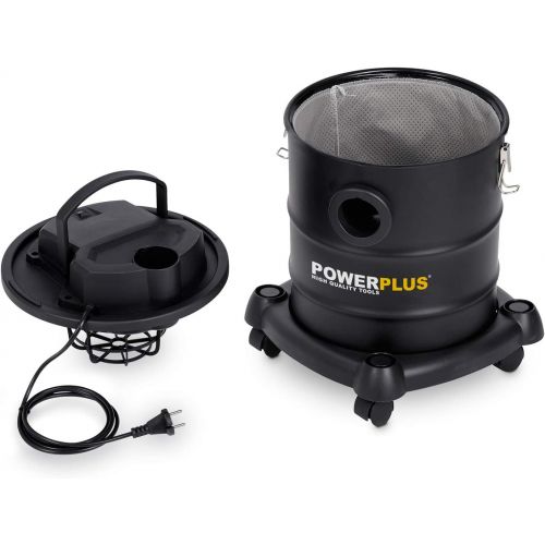 바로 POWER plus Kaminsauger Aschesauger 1200W Staubgsauger Feinfilterbeutel + 2X Ersatzfilter