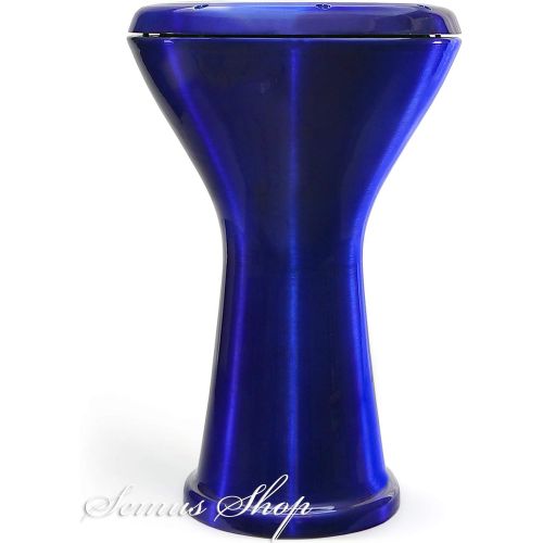  [아마존베스트]Vatan 3026 egyptian Darbuka, Varnished, diameter 22 CM, Large, Blue