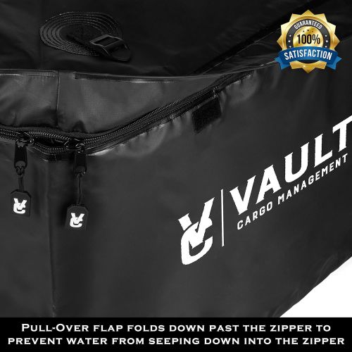  Vault Cargo Management Hitch Cargo Carrier Bag from Vault Cargo  15 Cubic Feet - Heavy Duty Waterproof Cargo Hitch Carrier Bag Perfect for Camping, Luggage, and Outdoor Gear. Cargo Hitch Bag (59” x 24”