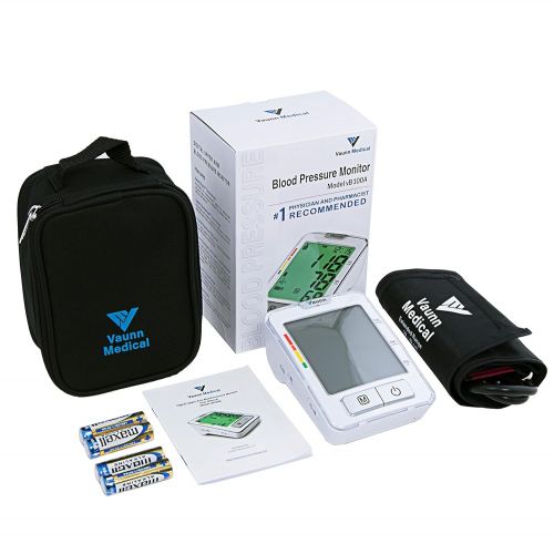  Vaunn Medical Automatic Upper Arm Digital Blood Pressure Monitor with Cuff