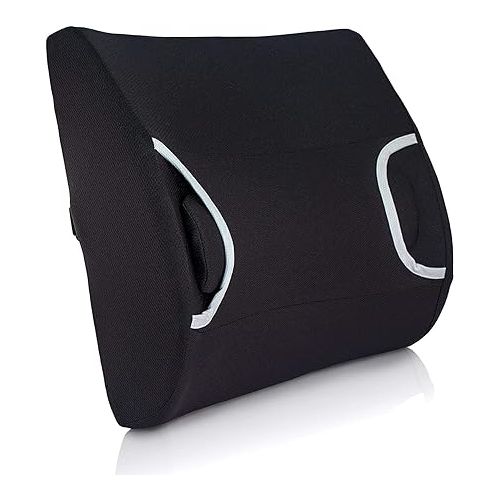  Vaunn Medical Seat Cushion, Lumbar Support Pillow for Office Chair with Removable Firm Insert