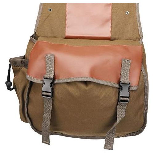  Vbest life Large Capacity Bicycle Rear Seat Bag Bike Tail Seat Bag Bike Carrier Trunk Bag Cycling Accessory (Khaki Free Size)
