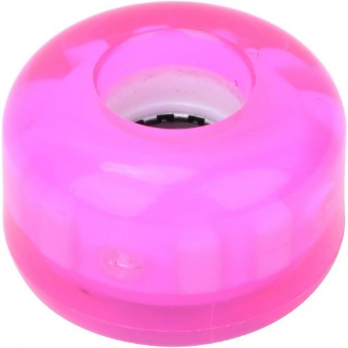  Vbest life 54mm 82A Skateboard Wheels,4Pcs Pink Flashing Trick Skating Wheels for Skateboarder Replacing Wheels