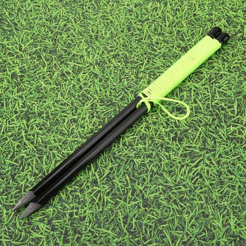  Vbest life Golf Alignment Rods,Golf Stick Rod, Fiberglass Golf Alignment Sticks Swing String Peg Stick Direction Practice Training Aids Tool