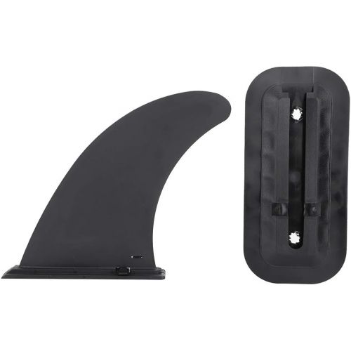  Vbestlife. Surfboard Fin - 2 Pieces Detachable Surfboard Tail Rudder Plastic Surfing Watershed Fin, Quick Release Slide in Fin Inflatable Paddleboard