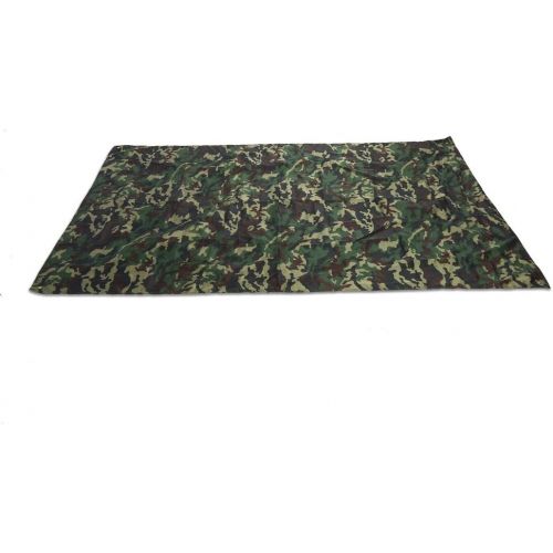  Vbestlife Waterproof Camping Shelter Tent Tarp,Camouflage Outdoor Portable Lightweight Rainproof Mat RainTent Tarp Shelter Beach Picnic Blanket Mat