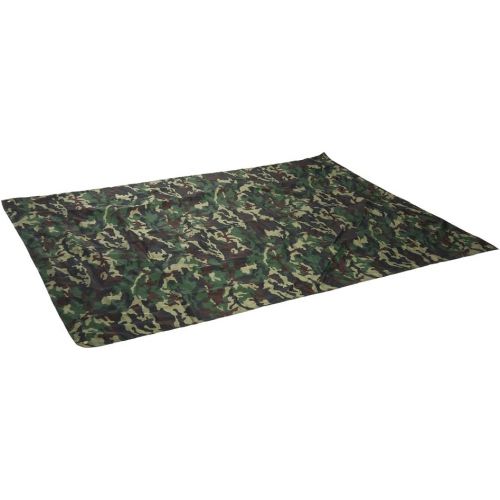  Vbestlife Waterproof Camping Shelter Tent Tarp,Camouflage Outdoor Portable Lightweight Rainproof Mat RainTent Tarp Shelter Beach Picnic Blanket Mat