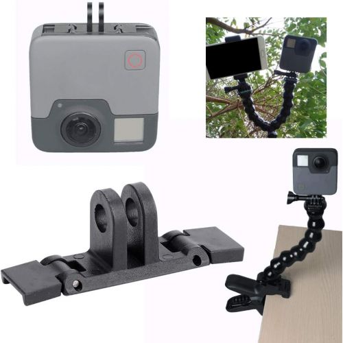  Vbestlife Rail Guide Connector Adapter Mount Bracket for Gopro Fusion Sport Camera.(Plastic)