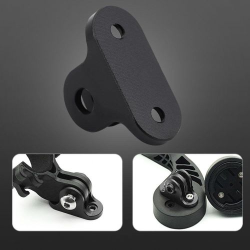  Vbestlife Bicycle Computer Metal Bracket, Camera Adapter Mount, Bicycle Combo Mount Adapter Accessory