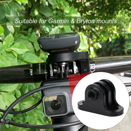  Vbestlife Bicycle Computer Metal Bracket, Camera Adapter Mount, Bicycle Combo Mount Adapter Accessory