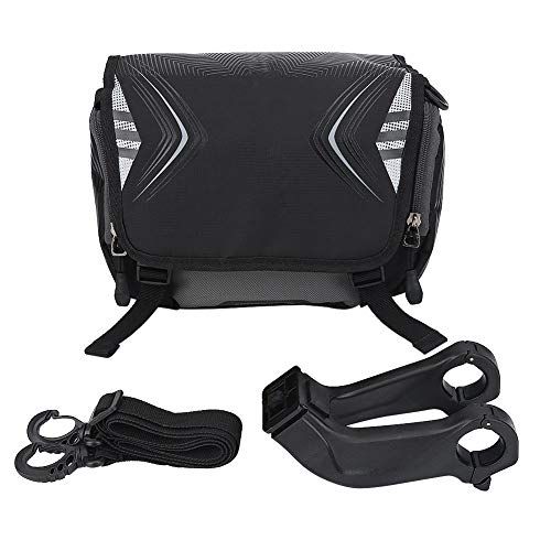  Vbestlife Bicycle Handlebar Bag Waterproof Cycling Bicycle Bike Basket Front Frame Tube Handlebar Bags Lagre Capacity Bike Single Shoulder Bag Case Accessory