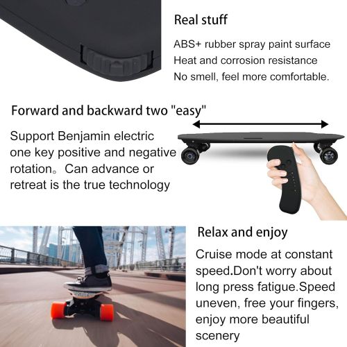  Vbestlife Skateboard Remote Controller,2.4G Electric Skateboard Remote Controller Remote and Receiver Skateboard Accessories