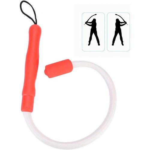  Vbestlife Golf Swing Training Aid | Warm Up Tempo and Grip Golf Trainer | Golf Swing Trainer Alignment Guide Training Aid for Tempo, Strength, Flexibility & Balance Indoor Outdoor