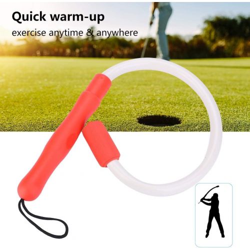  Vbestlife Golf Swing Training Aid | Warm Up Tempo and Grip Golf Trainer | Golf Swing Trainer Alignment Guide Training Aid for Tempo, Strength, Flexibility & Balance Indoor Outdoor