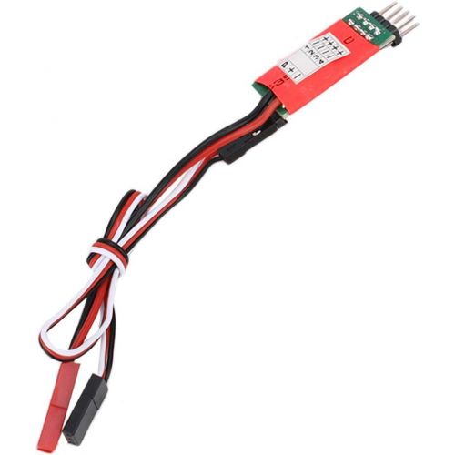  Vbestlife RC Lights Controller,The Third Channel Control Switch Receiver Cord Model Car Lights Controller for RC Model Car Spare Parts(Red)