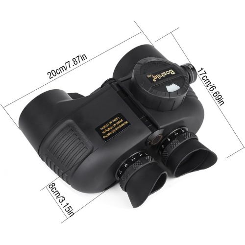  Vbestlife Binoculars Range Finder,7 x 50 Outdor Military Waterproof Night Vision Binoculars with Compass Range Finder