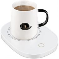 [아마존베스트]Embryant Coffee Mug Warmer, Coffee Warmer with Automatic Shut Off Beverage Warmers Cup Heater for Desk Coffee Warmer Keep Temperature Up to 131℉/ 55℃, Safely Use for Office/Home to Warm Cof