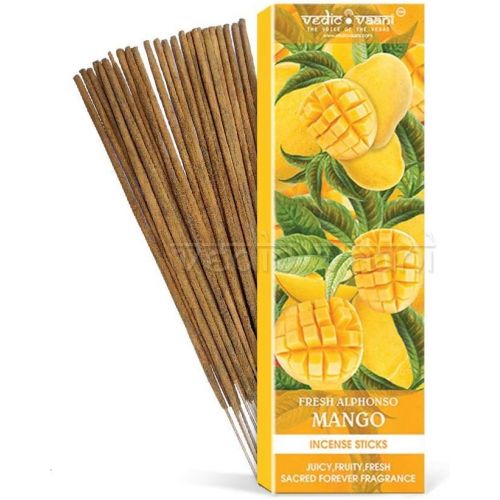  인센스스틱 Vedic Vaani Fresh Alphonso Mango Incense Sticks -100 GM