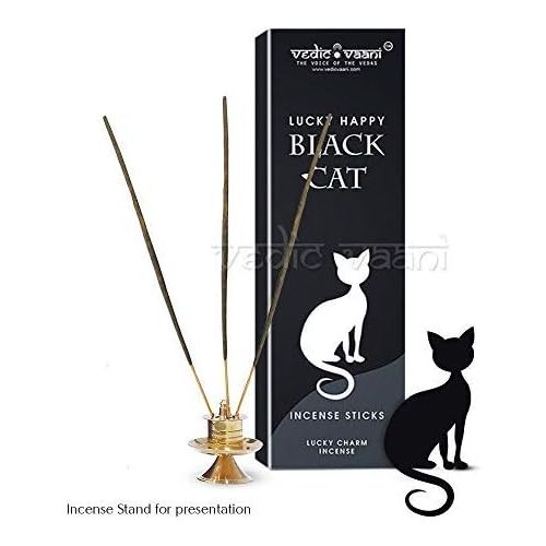  인센스스틱 Vedic Vaani Lucky Happy Black Cat Incense Sticks (250 GM)