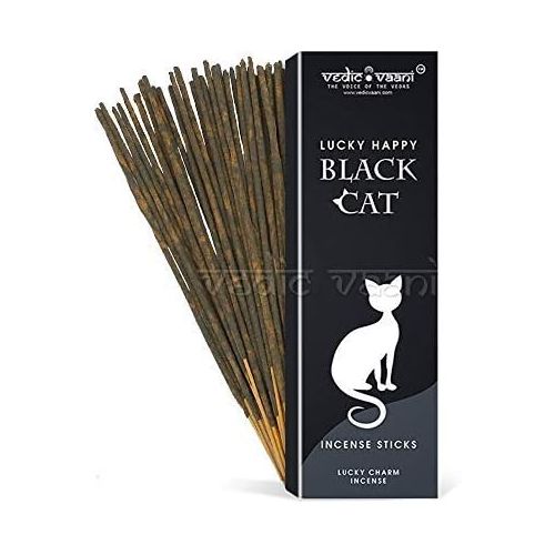  인센스스틱 Vedic Vaani Lucky Happy Black Cat Incense Sticks (250 GM)