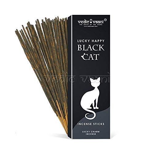  인센스스틱 Vedic Vaani Lucky Happy Black Cat Incense Sticks (250 GM)