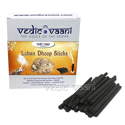  인센스스틱 Vedic Vaani Loban Dhoop Guggal Incense Sticks (50 Sticks)