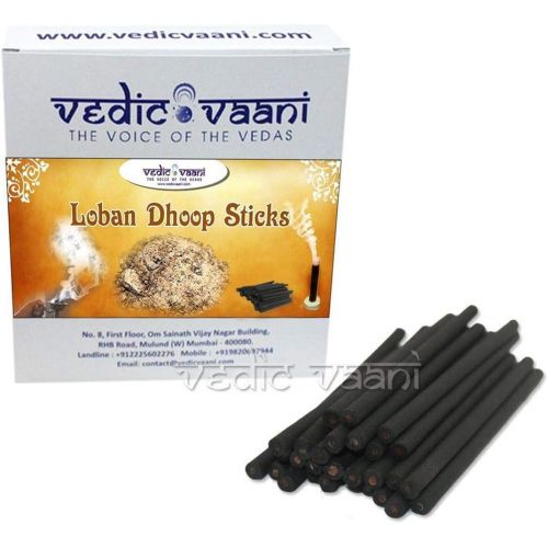  인센스스틱 Vedic Vaani Loban Dhoop Guggal Incense Sticks (50 Sticks)