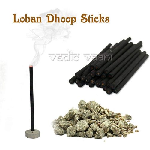  인센스스틱 Vedic Vaani Loban Dhoop Guggal Incense Sticks (50 Sticks)