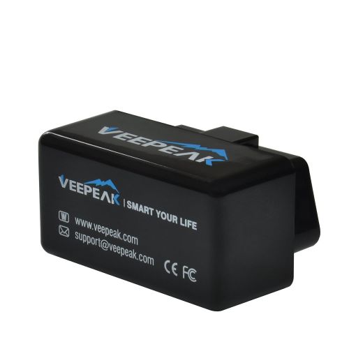  Veepeak Mini WiFi OBD2 Scanner for iOS and Android, Car OBD II Check Engine Light Diagnostic Code Reader Scan Tool Supports Torque Pro, OBD Fusion, Car Scanner App