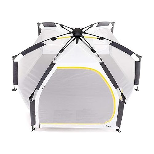  Veer Basecamp | JPMA Certified Portable Pop Up Play Yard/Play Pen for Babies, Toddlers and Kids | Indoor and Outdoor Use | Shade Canopy | Keeps Bugs Out | Playard Safety Certified