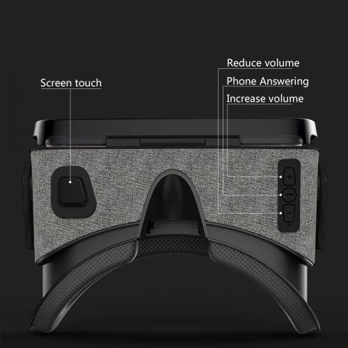  [아마존베스트]Veer VeeR Falcon VR Headset with Controller, Eye Protection Virtual Reality Goggles to Comfortable Watch 360 Movies for Android, Samsung Galaxy S9 & Note 9, Huawei and iPhone XR & Xs Ma