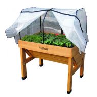 Veg Trug Vegtrug Small Wall Hugger Greenhouse Frame and PE Cover