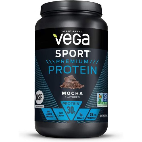  Vega Sport Protein Powder, Vanilla, 1.83 lb, 20 Servings