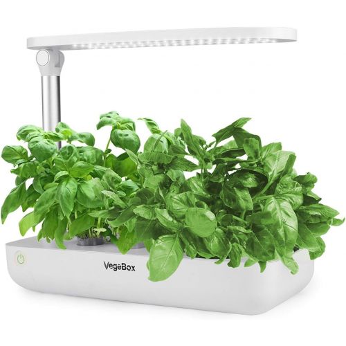  Visit the VegeBox Store Hydroponics Growing System,Support Indoor Grow,herb Garden kit Indoor, Grow Smart for Plant, Built Your Indoor Garden (Small-White)