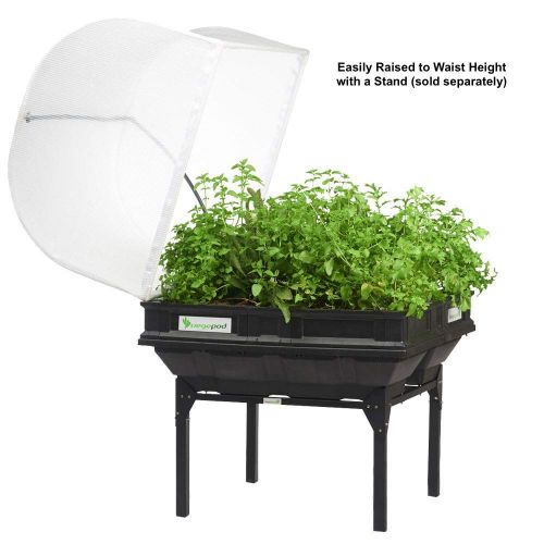  Vegepod - Raised Garden Bed Kit for Vegetables - Self Watering Container Garden with Protective Cover, Easily Elevated to Waist Height, 10 Years Warranty (Medium, Vegepod)