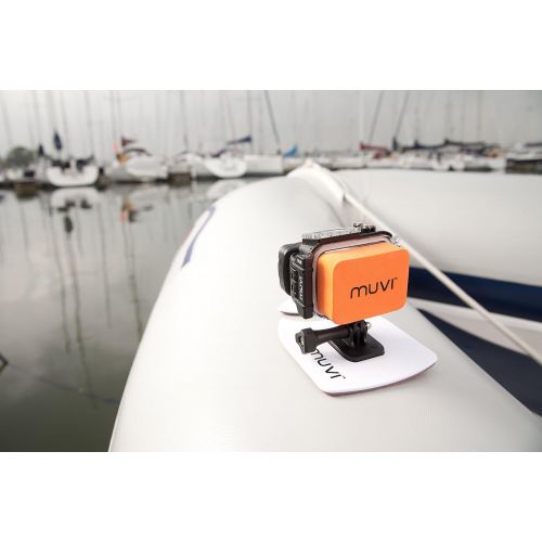  Veho Muvi Water Sports Float Accessory for Muvi KX-Series Muvi K-Series Muvi HD - Orange (VCC-A030-WSF)